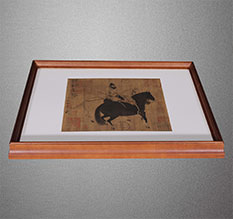 周口市书画装裱配框服务案例